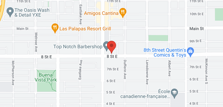map of 613 8th ST E